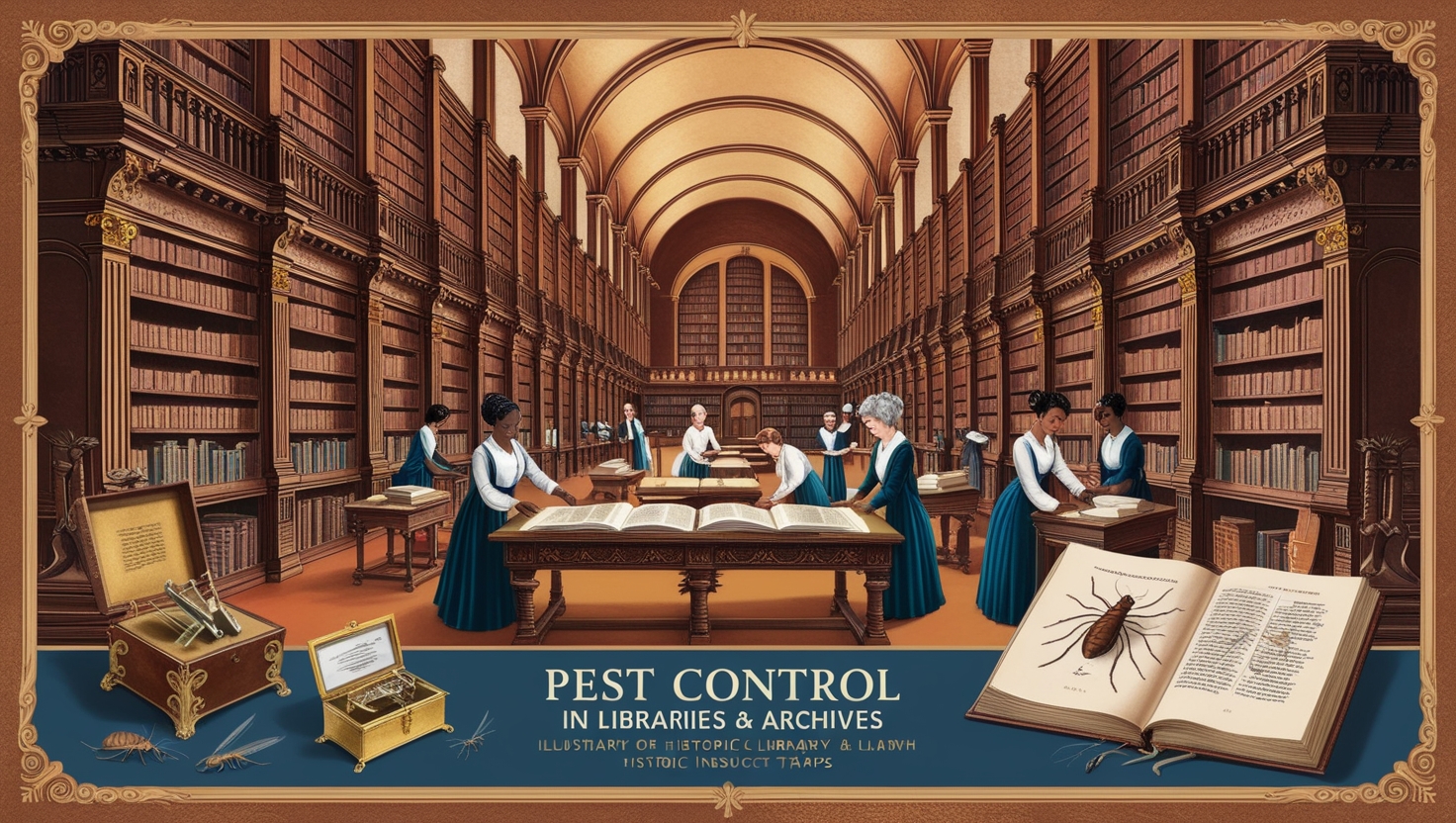 Control de Plagas en Bibliotecas y Archivos Históricos