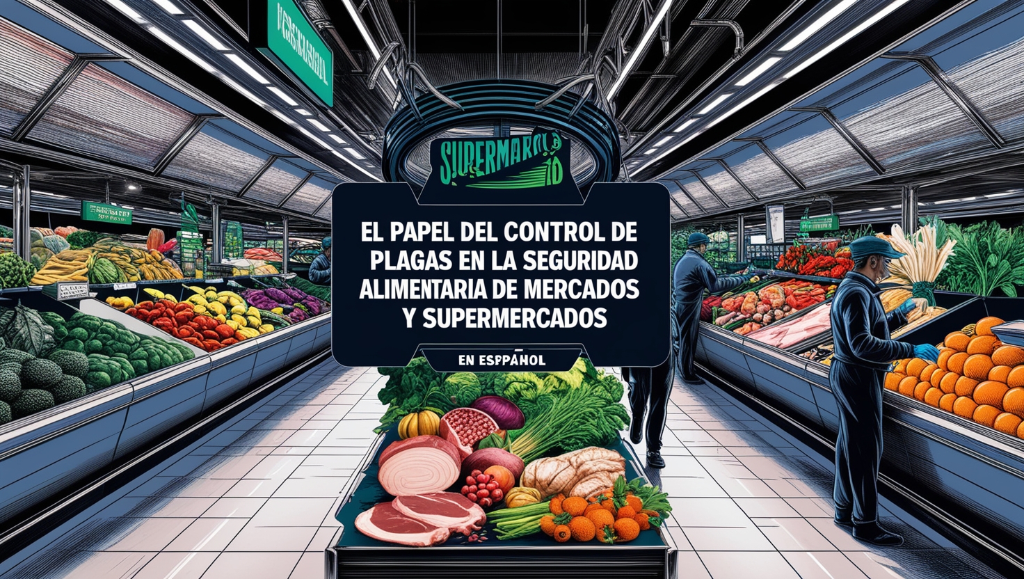 El Papel del Control de Plagas en la Seguridad Alimentaria de Mercados y Supermercados